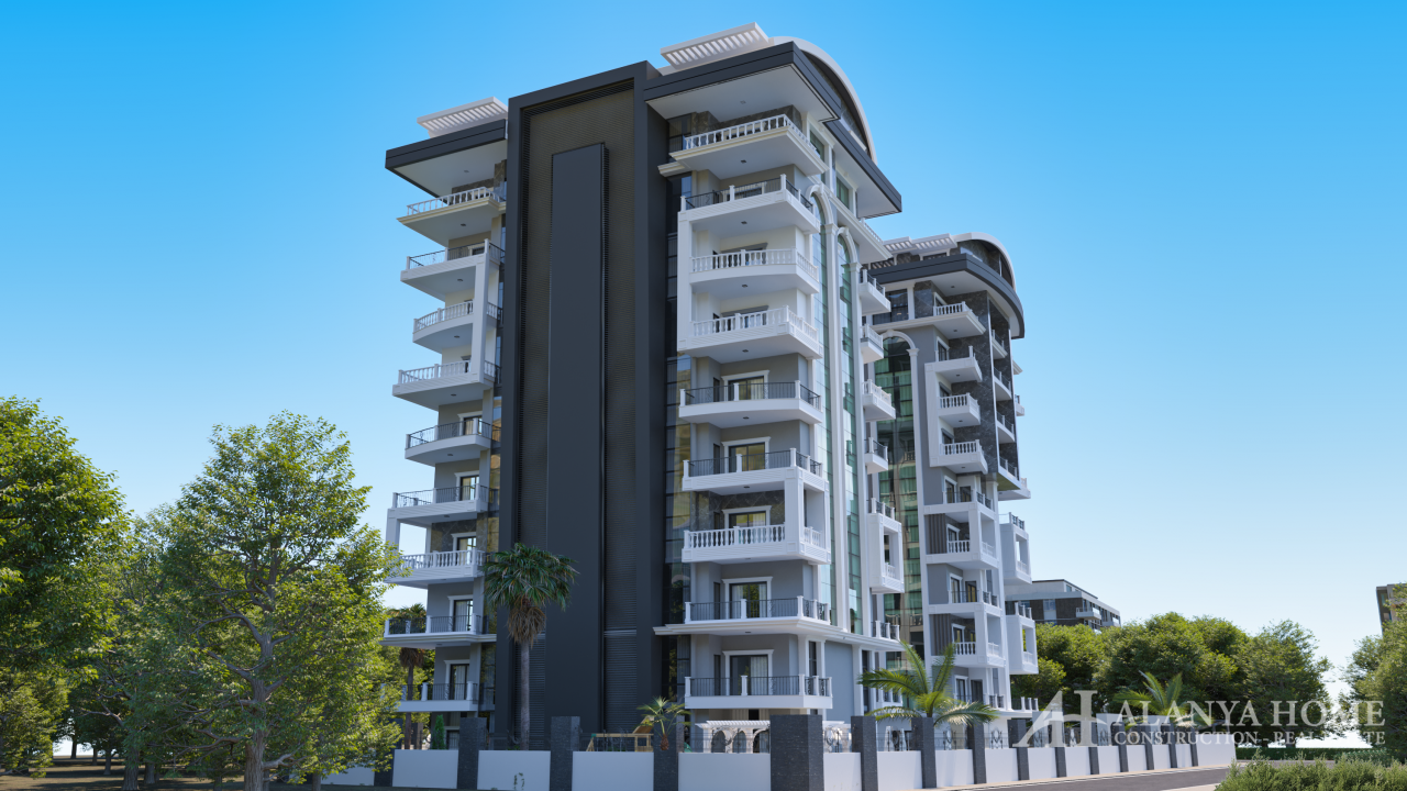 APARTMENTS IN GENESIS TOWERS CENTER ALANYA ANTALYA TURKEY BUY RENT SELL
